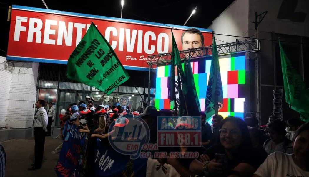Desde el búnker del Frente Cívico anticipan una amplia victoria en la Capital