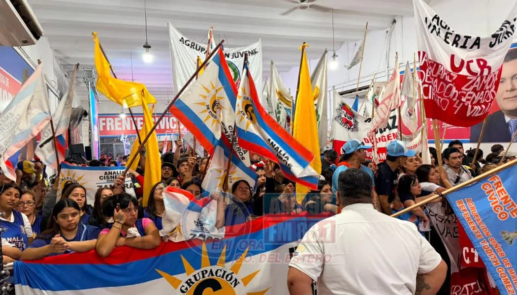 Mesa tras mesa, el Frente Cívico mantiene la delantera en Santiago Capital