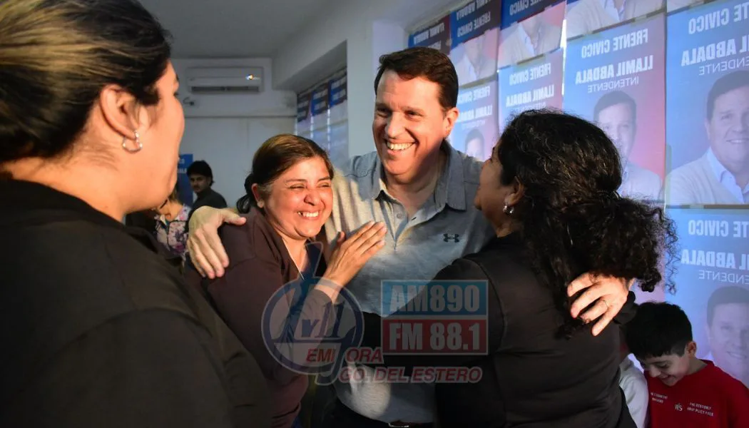 Llamil Abdala arrasó en las urnas y es el nuevo intendente de La Banda