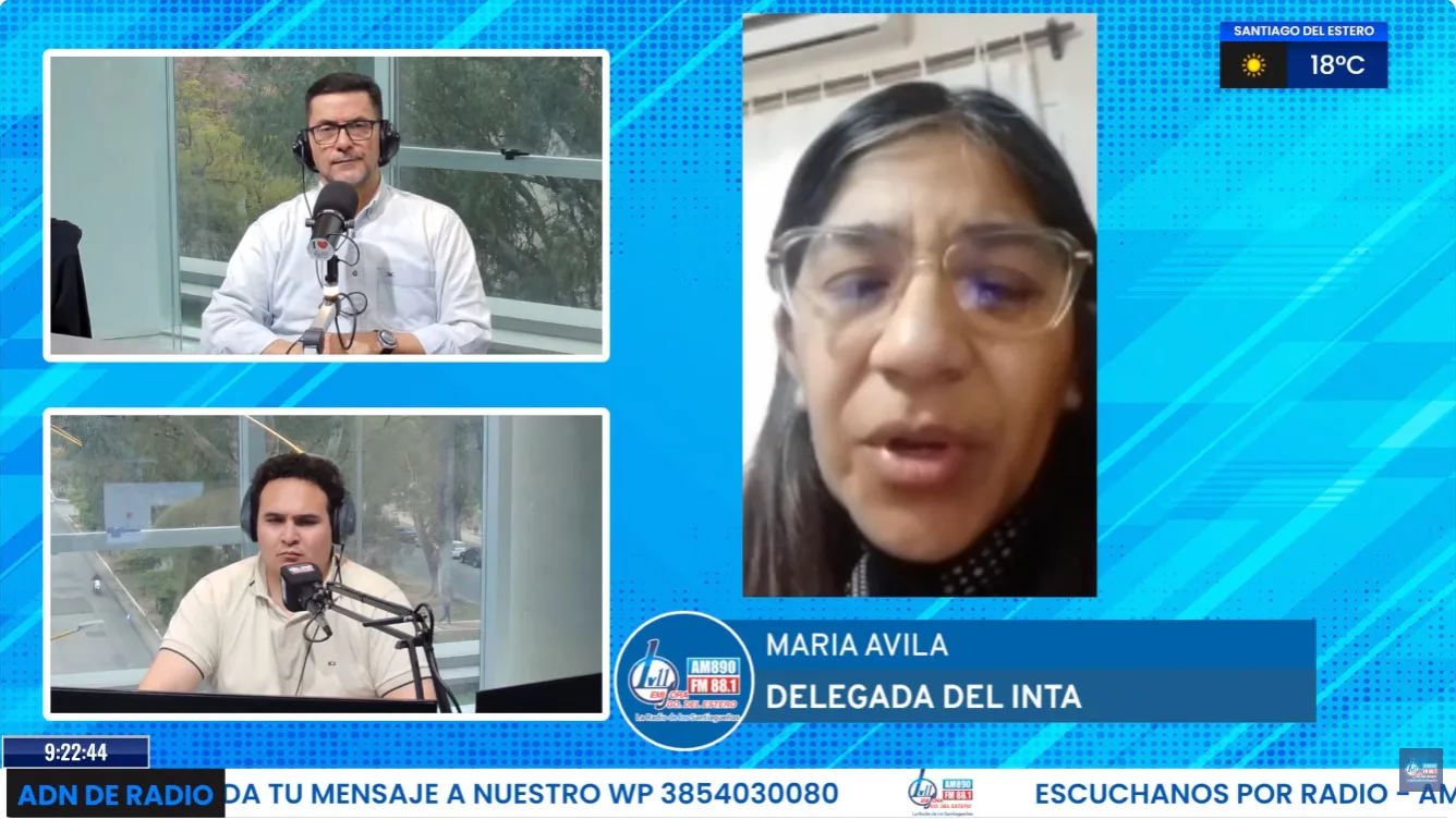 La delegada del INTA en Santiago advirtió que el organismo "ya no tiene combustible para trabajar"