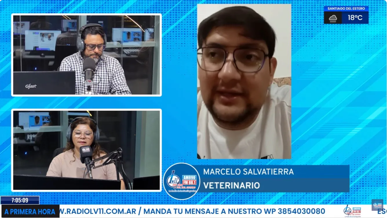Día del Veterinario: Marcelo Salvatierra destacó la importancia de vacunar contra la rabia