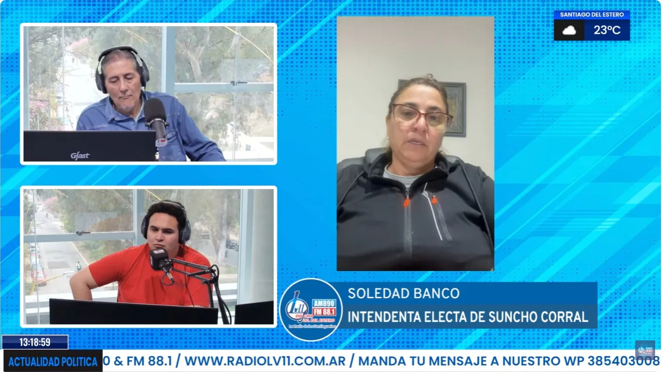 Soledad Blanco: "Suncho Corral eligió el cambio y una gestión transparente"