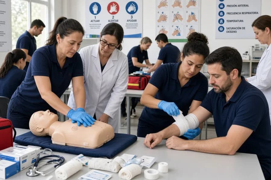 Abren inscripciones para cursos de salud con certificación en La Banda