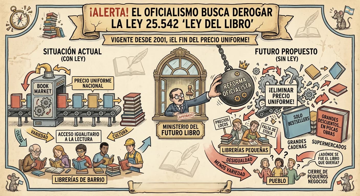 Resistencias de la mesa chica y del sector cultural ante las reformas propuestas por Federico Sturzenegger
