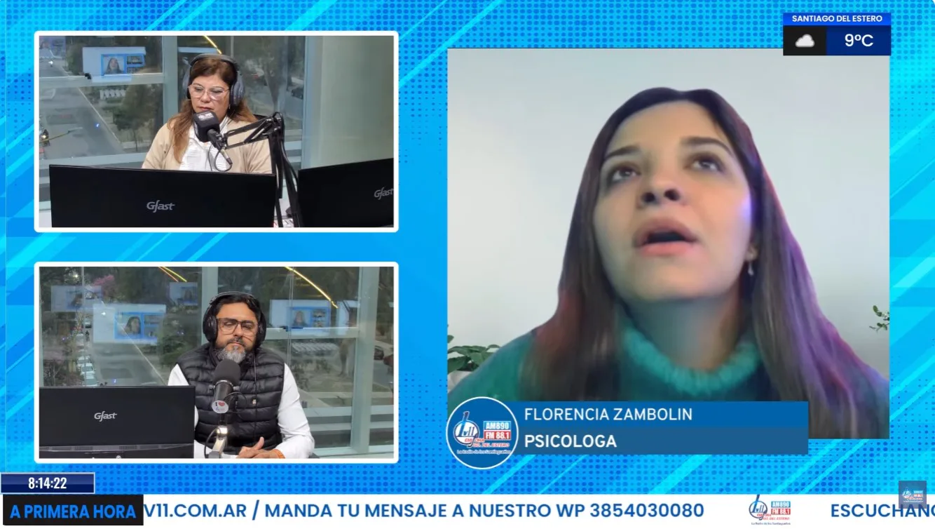 “Ante el papá, uno vuelve a ser un niño”: Florencia Zambolín habló sobre el duelo