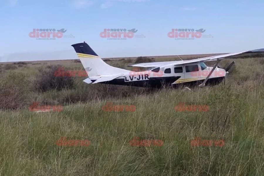 Avioneta narco en Santiago: preparan un complejo operativo para retirarla