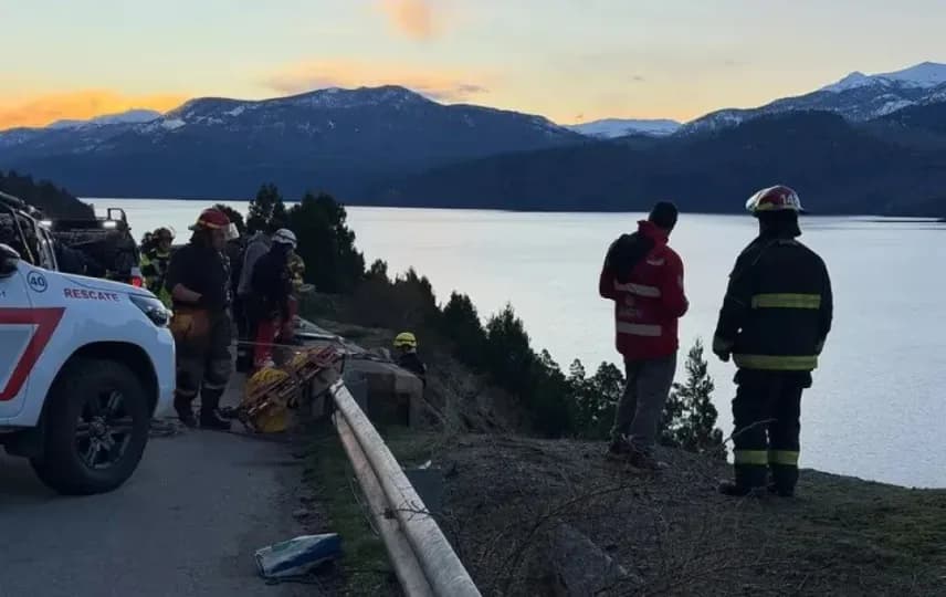 Tragedia en San Martín de los Andes: murió un hombre al caer al lago Lácar