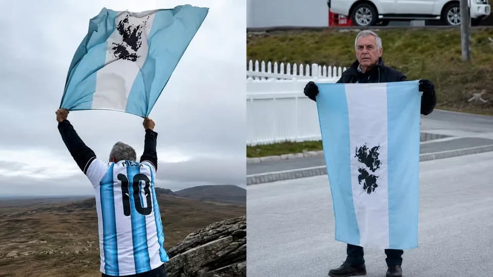 La bandera argentina volvió a flamear en Malvinas tras 44 años: la promesa de un excombatiente