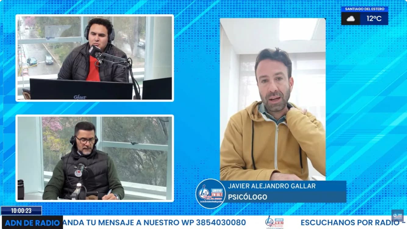 Javier Gallar en ADN de Radio: “El duelo no es una cuestión meramente de tiempo”
