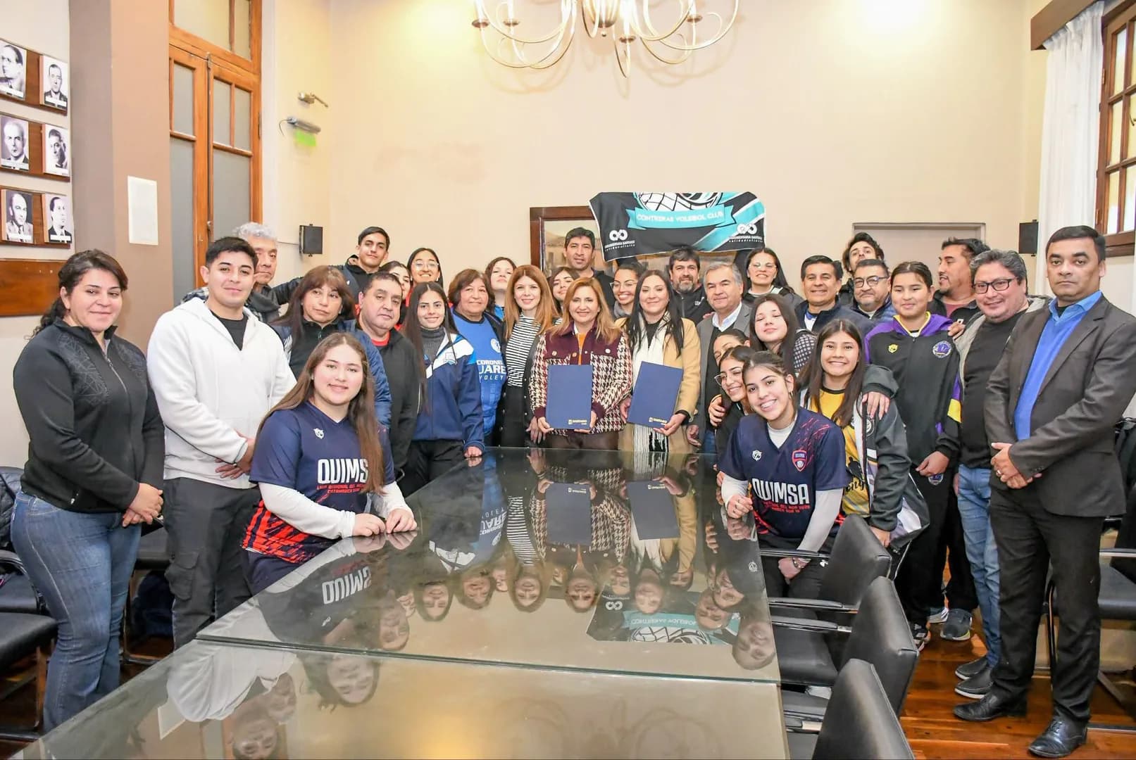 La Municipalidad de la Capital cedió un predio a la Federación de Voleibol para la construcción de su sede en el barrio Campo Contreras
