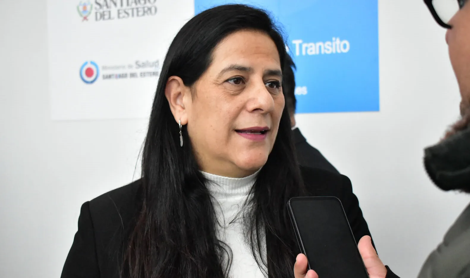 Graciela Alzogaray destacó el sistema de salud del interior de Santiago del Estero