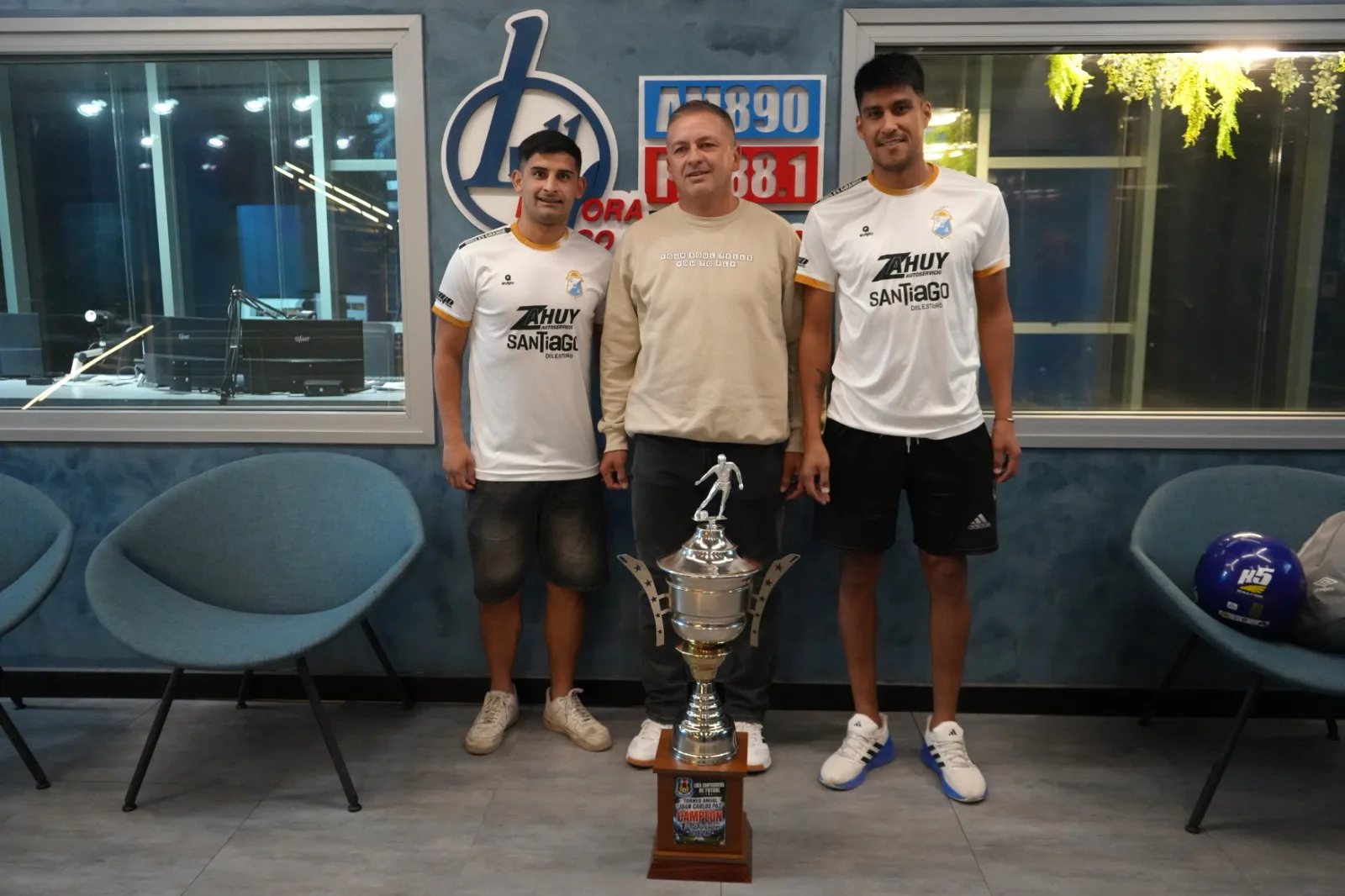 Central Argentino, campeón invicto: jugadores y cuerpo técnico revivieron la conquista