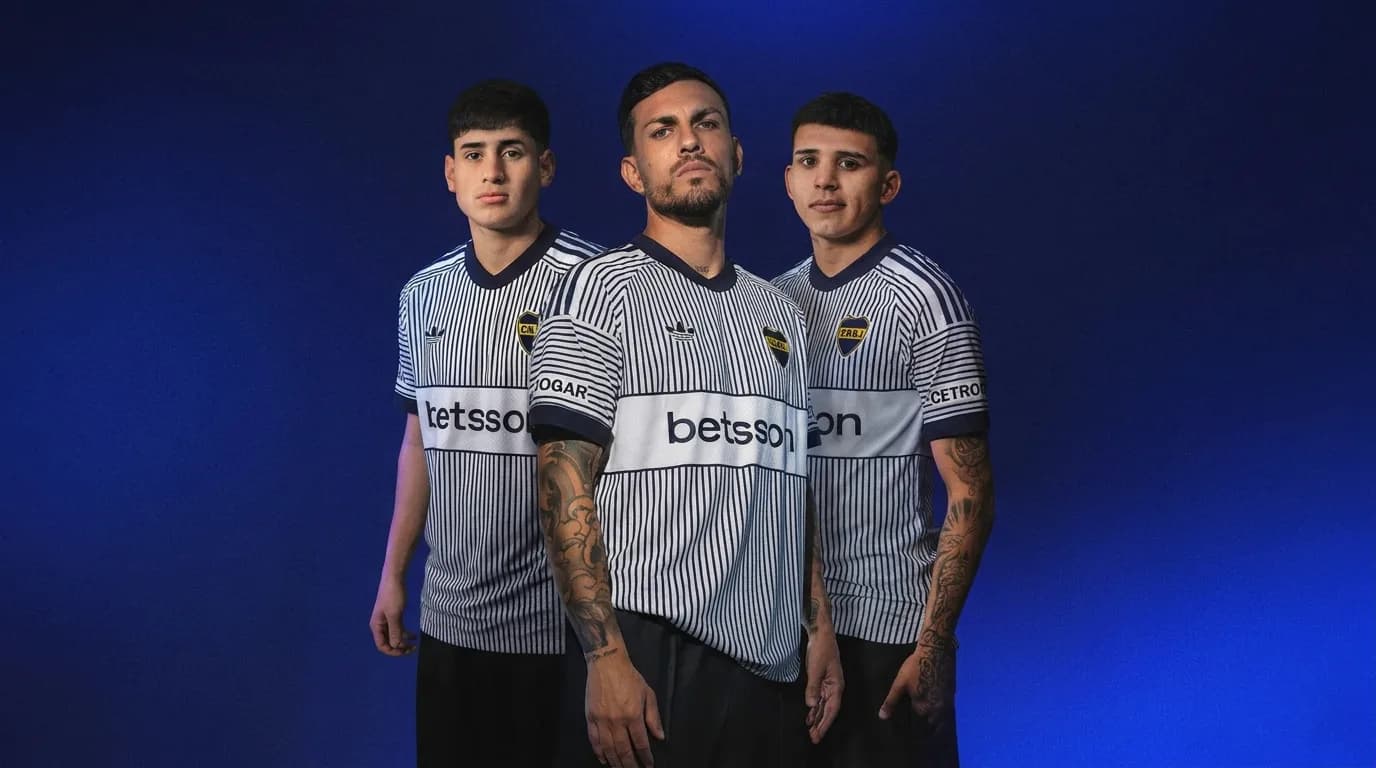 Boca Juniors presentó una nueva camiseta alternativa inspirada en sus orígenes y en el modelo de 2007