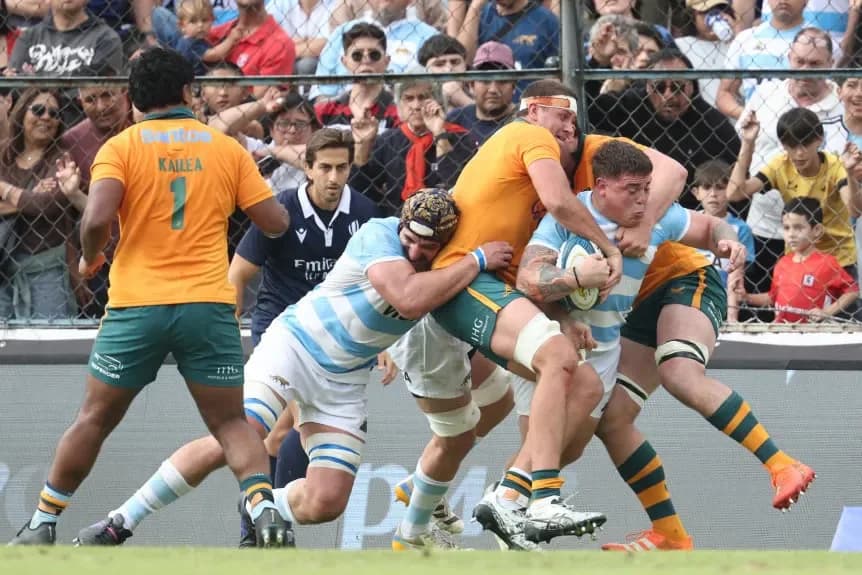 Los Pumas cayeron 27-21 ante Australia en Jujuy y suman su quinta derrota del año como locales