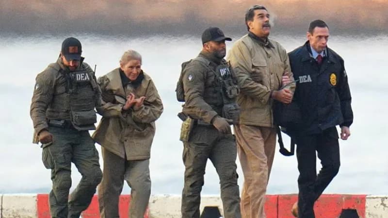 Nicolás Maduro reapareció desde la cárcel: jogging, dedos en “V” y un mensaje a sus nietos