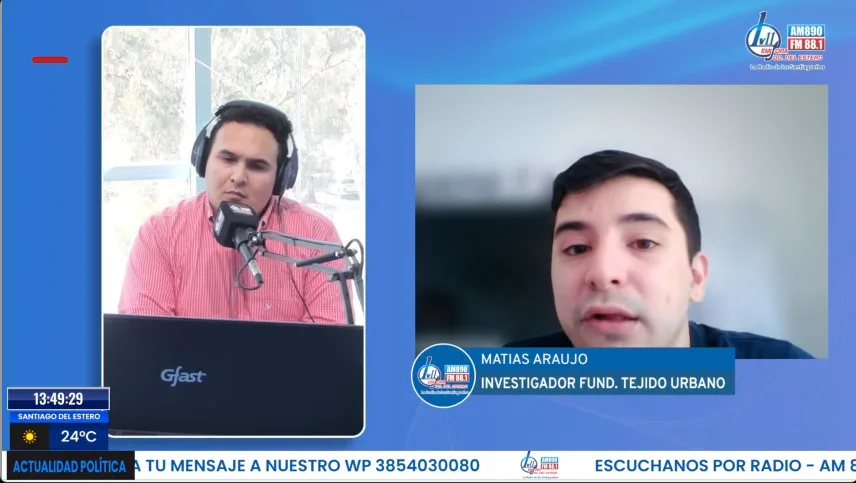 “7 de cada 10 hogares tienen algún problema habitacional”: el diagnóstico de Matías Araujo