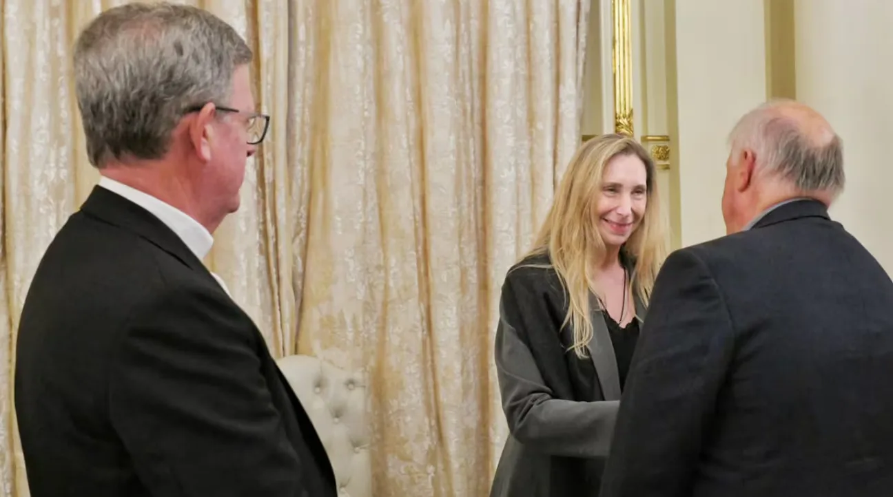 Karina Milei se reunió con la cúpula del Episcopado para coordinar la visita del papa León XIV a la Argentina