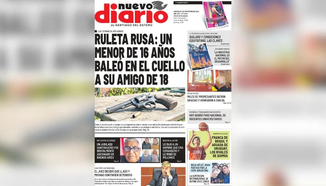 Ya salió Nuevo Diario: 64 páginas y todos los suplementos para este miércoles