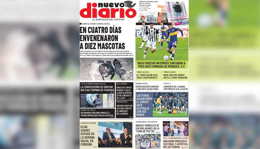 ¡Domingo con todo! Nuevo Diario llega con 104 páginas y seis suplementos imperdibles