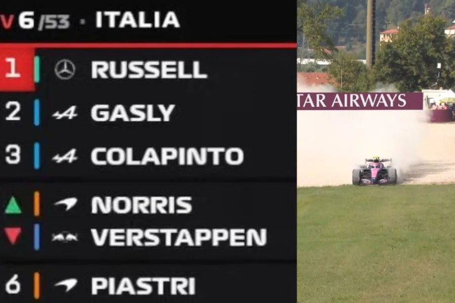 Franco Colapinto protagonizó una gran remontada en Monza y sumó puntos en el Gran Premio de Italia