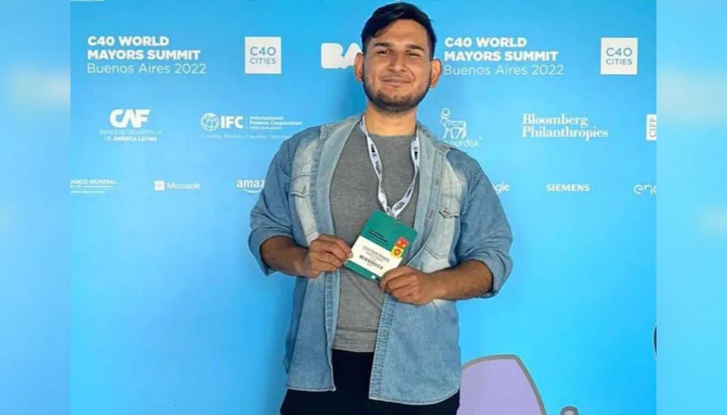 Un joven santiagueño fue elegido para representar a la Argentina en un encuentro climático mundial