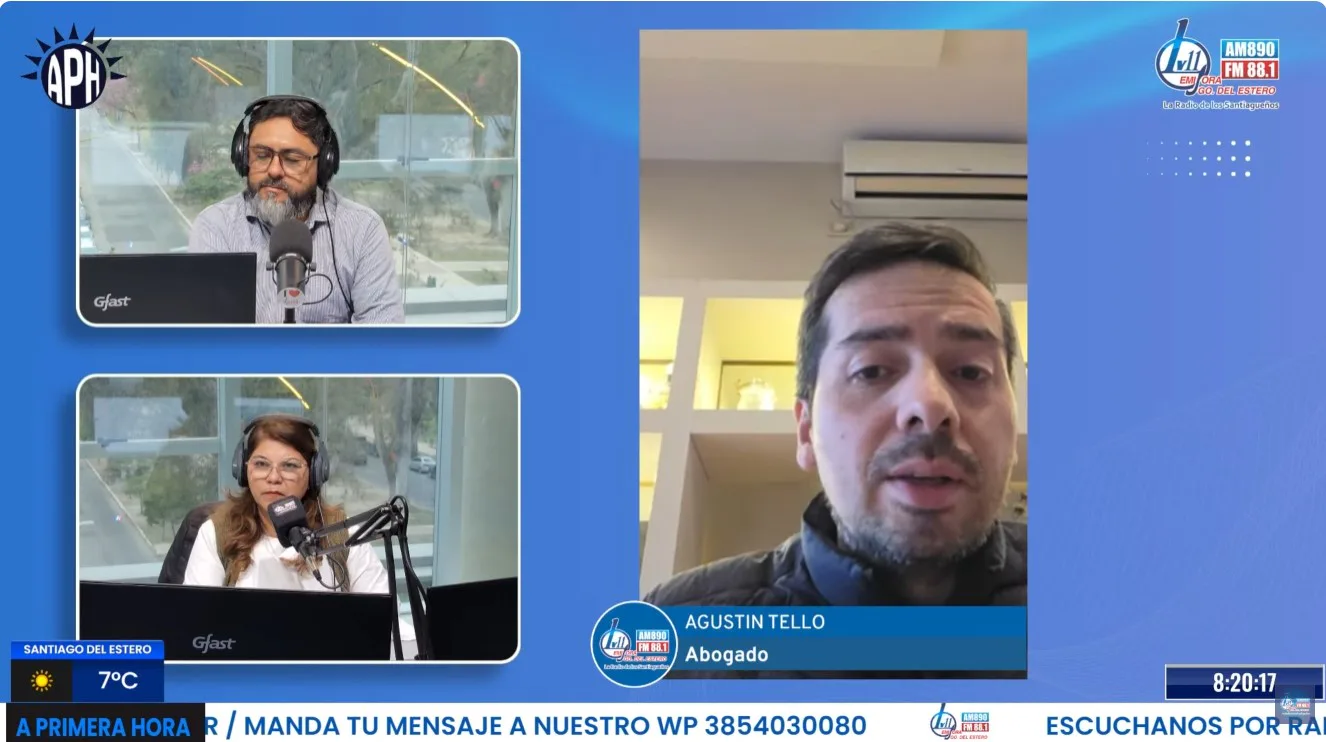 Baja de la edad de imputabilidad: Agustín Tello advirtió en LV11 sobre los desafíos del nuevo régimen