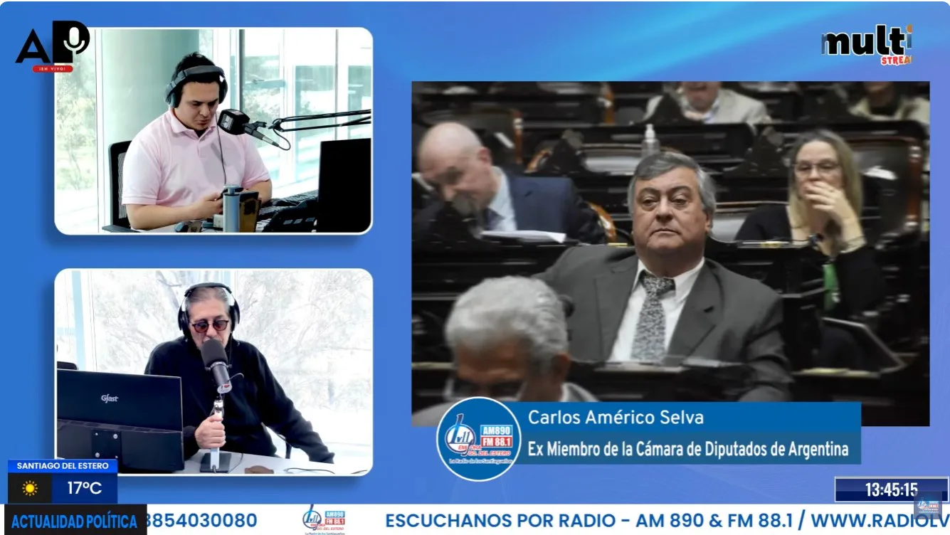 “La unidad nacional tiene que ser el punto de partida”: Carlos Selva analizó el escenario político