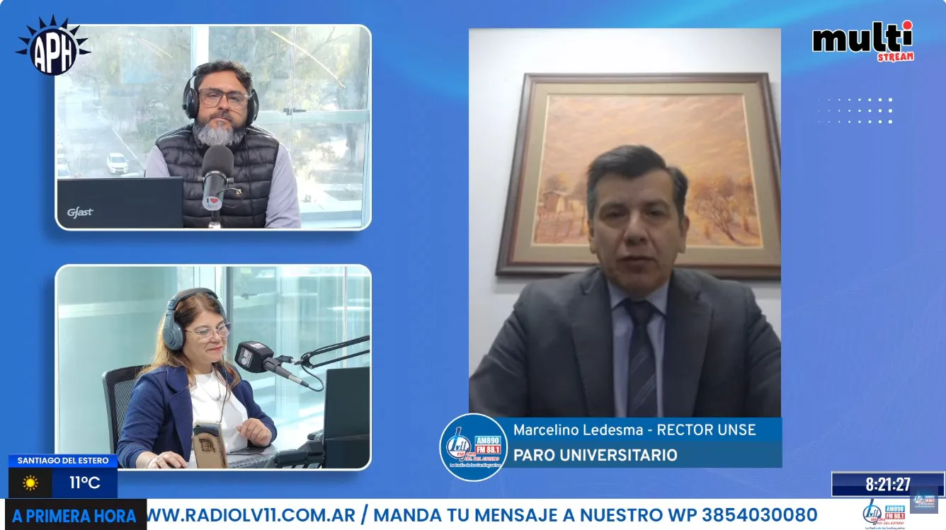 Nuevo paro universitario: el rector de la UNSE explicó por qué el conflicto sigue abierto