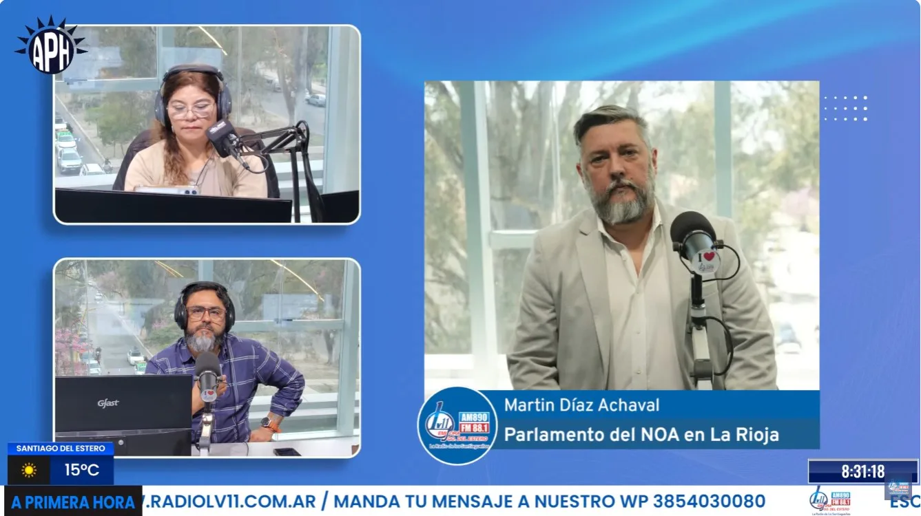 Díaz Achával desde el Parlamento del Norte Grande: “El eje primordial sigue siendo el federalismo”
