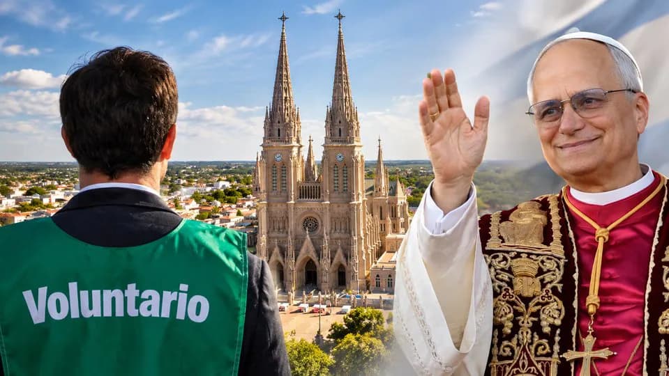 Buscan 20.000 voluntarios para la visita del Papa León XIV a la Argentina: cómo anotarse