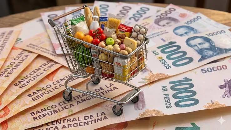 La canasta básica aumentó por encima de la inflación en agosto y una familia necesitó $1,6 millones para no ser pobre