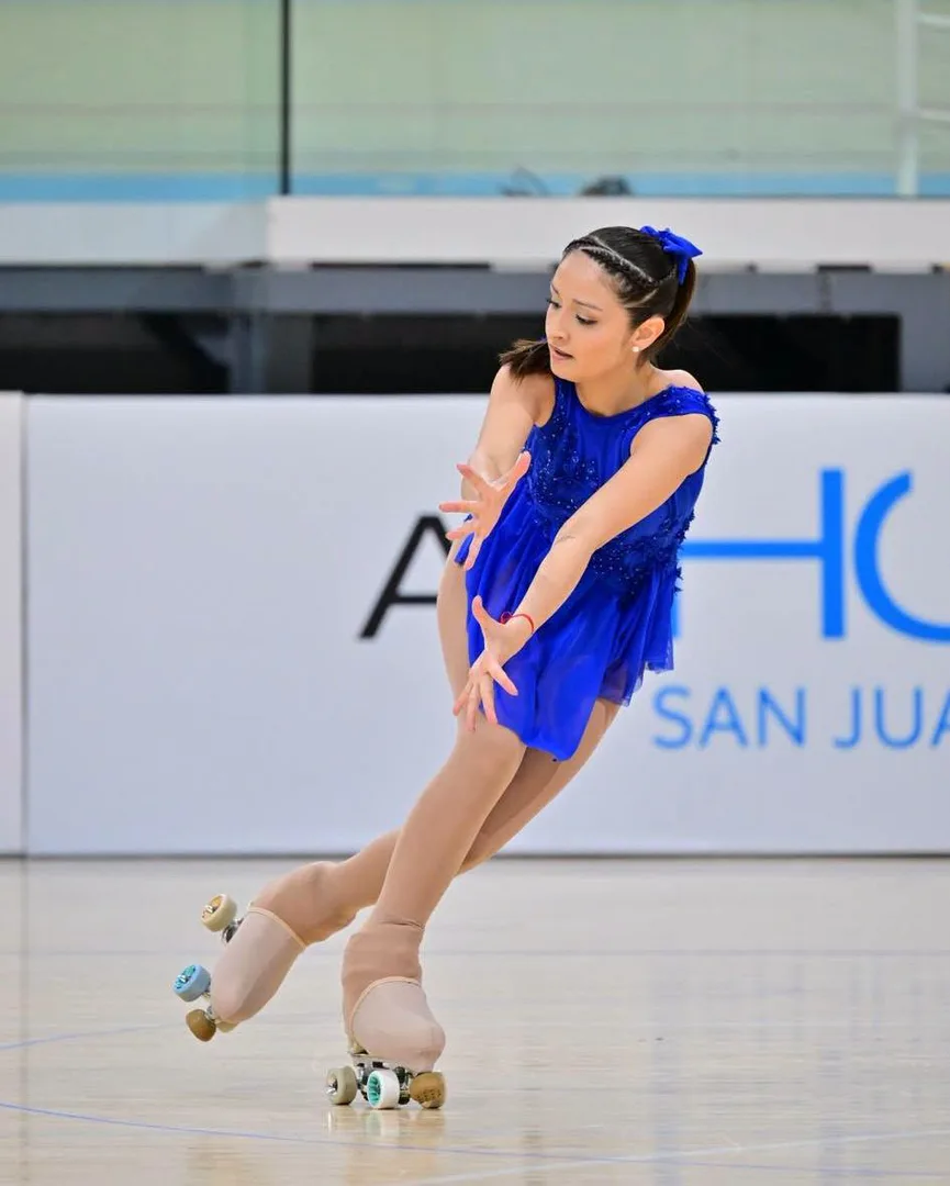Martina Umbidez se consagró subcampeona nacional de patín en San Juan