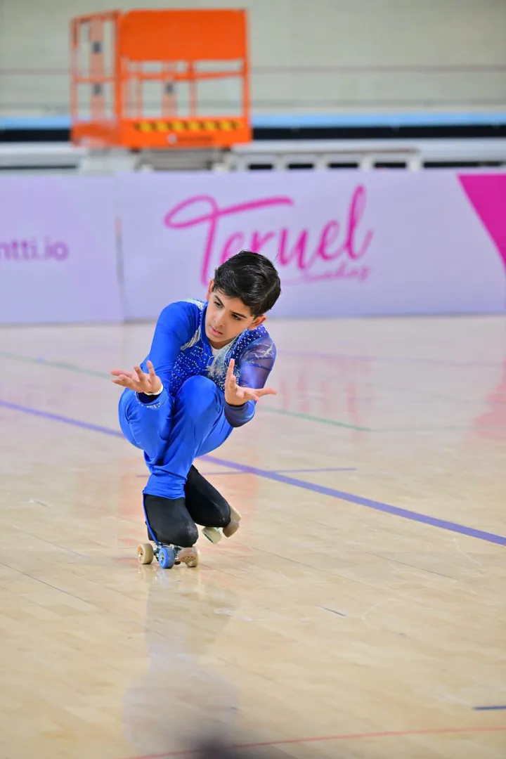 El patinador bandeño Joel Verón se consagró Campeón Nacional Absoluto en San Juan