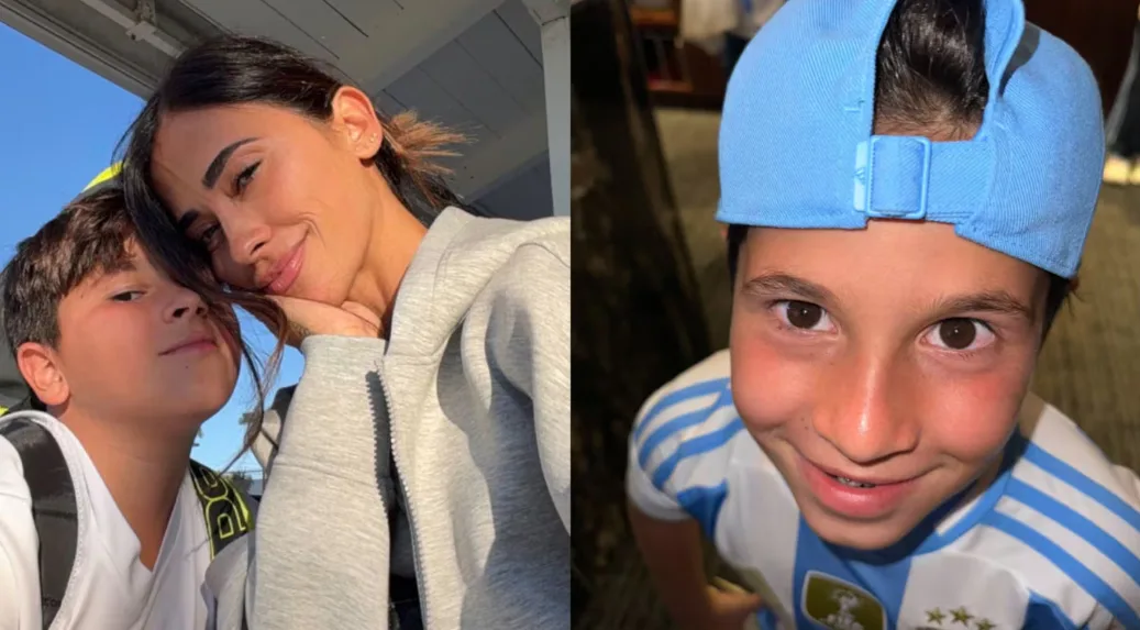 Mateo Messi cumplió 11 años y Antonela Roccuzzo lo celebró con un tierno posteo en redes