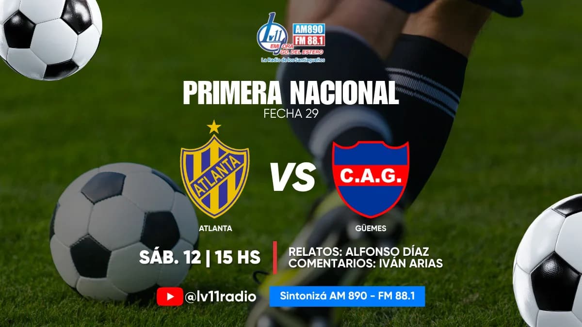 Güemes se juega una parada clave ante Atlanta y lo vas a vivir por LV11