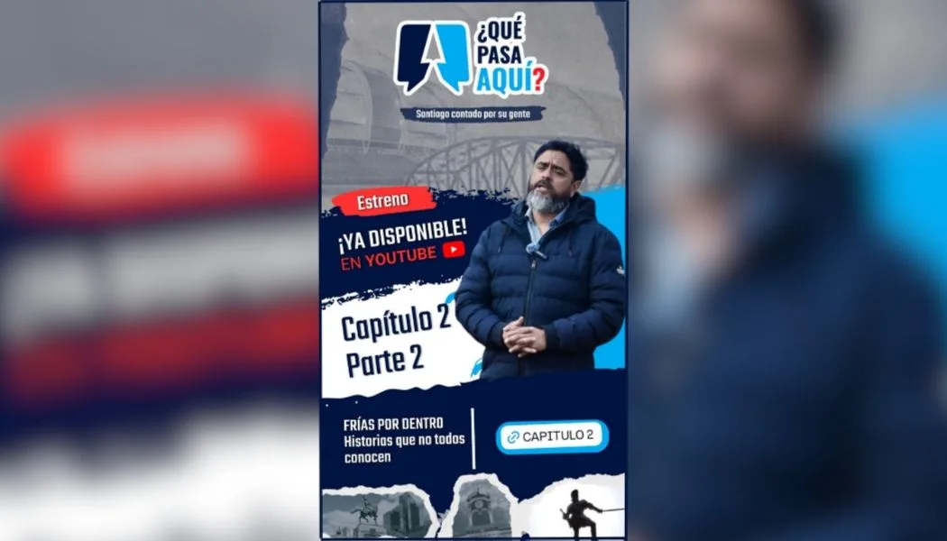 “¿Qué pasa aquí?” continúa recorriendo Santiago: ya podés ver el segundo capítulo