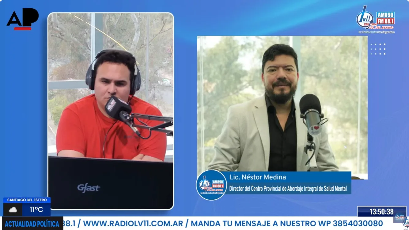 Salud mental | Néstor Medina pidió romper el silencio y estar atentos a quienes necesitan ayuda