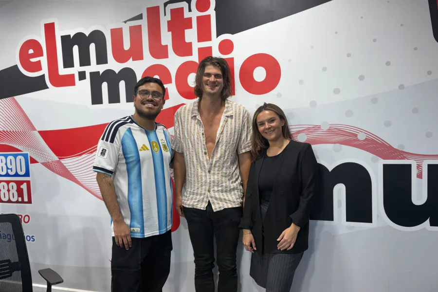 Jon Worthy visitó el Multistream y llega desde Nashville a Santiago del Estero con tres presentaciones exclusivas