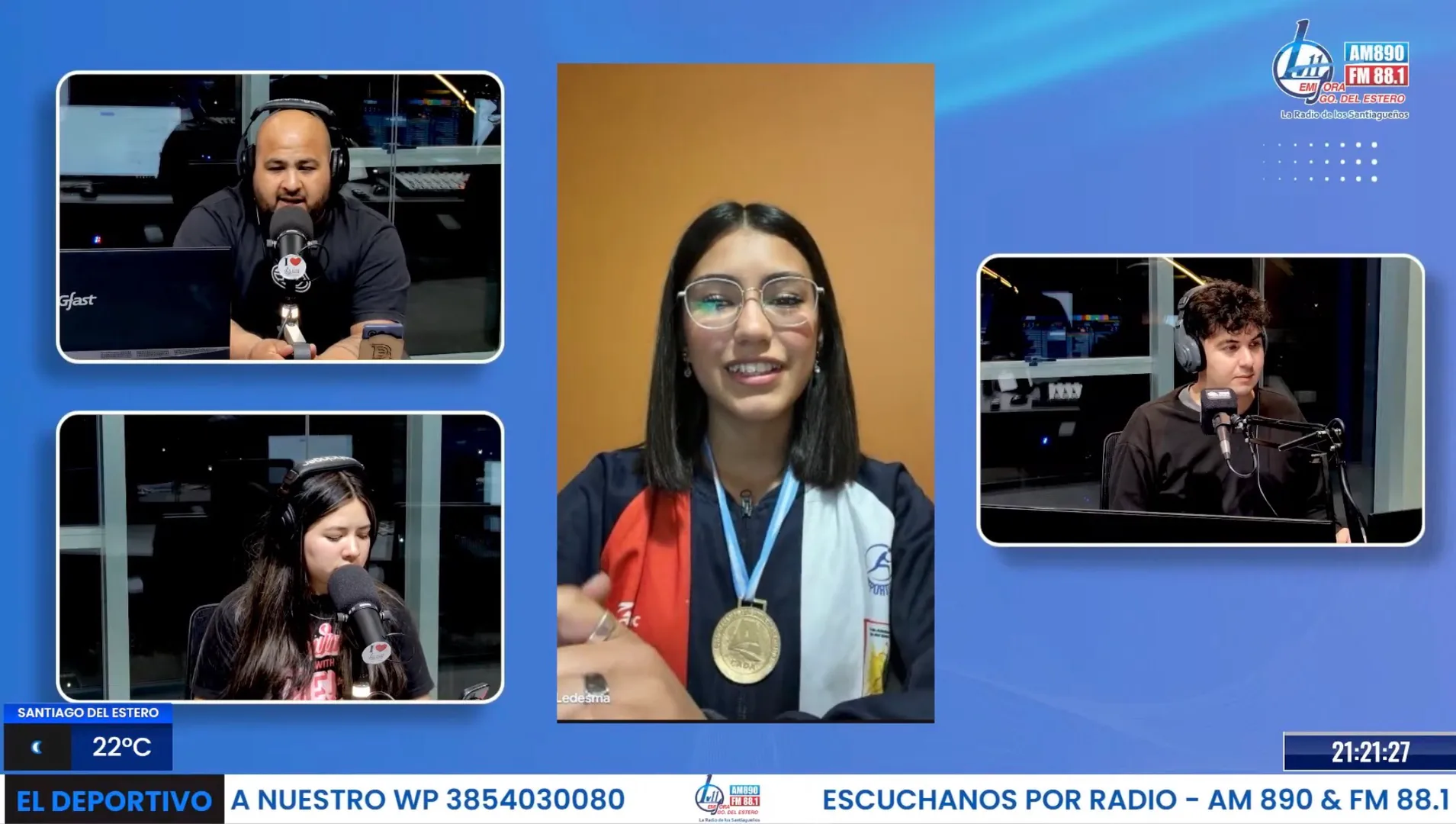 La marchista termense Sarahí Ledesma brilló en San Luis y sumó un nuevo podio nacional