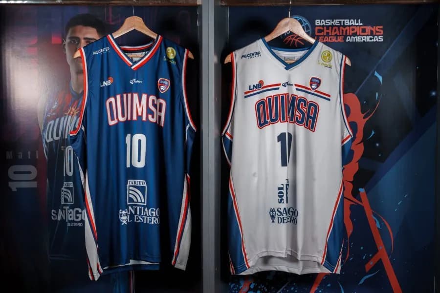 ¡Nueva piel para la Fusión! Quimsa presentó sus camisetas para la temporada 2026/27