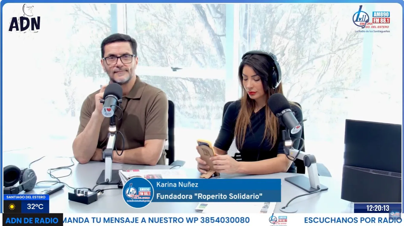 Karina Núñez lanzó en LV11 “Una mamá, un abrazo”: cómo colaborar con la campaña solidaria