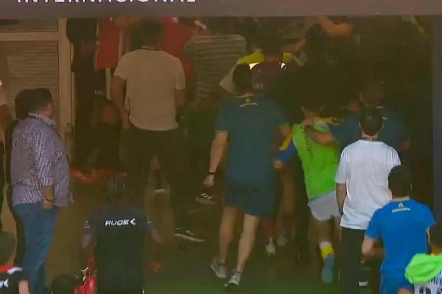 Incidentes tras la final: se registraron agresiones entre los planteles de Rosario Central y Estudiantes en el Madre de Ciudades