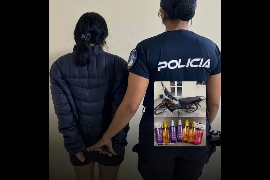 Una joven fue detenida tras intentar robar siete óleos para el cabello en una farmacia