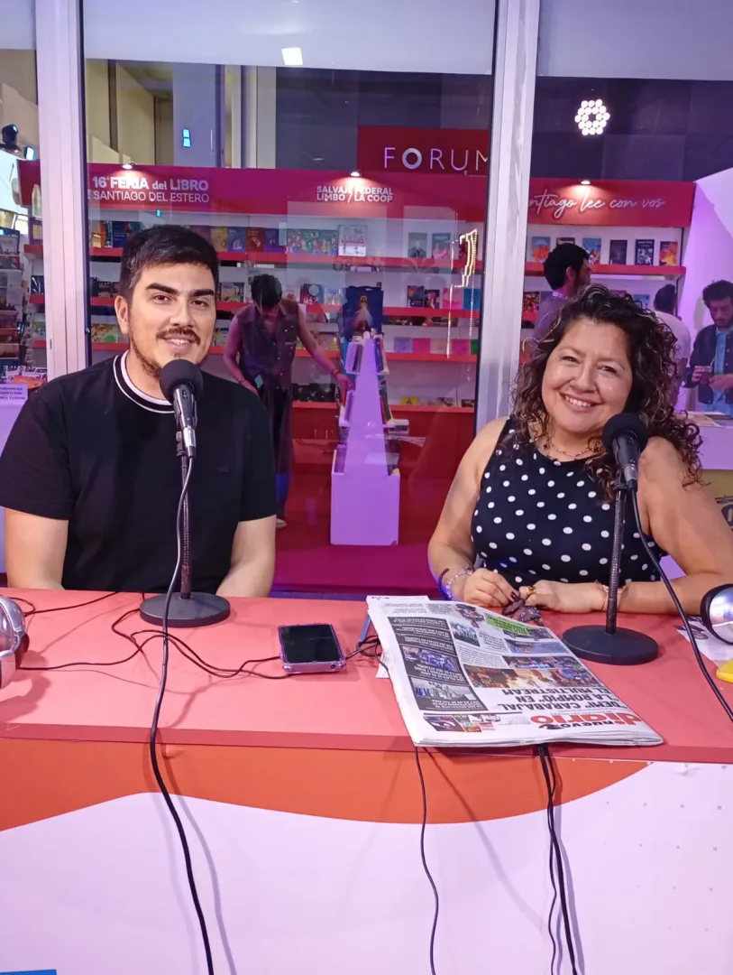 Mauro Kalinsky presentó la tercera edición de la antología de terror y fantasía creada por jóvenes santiagueños