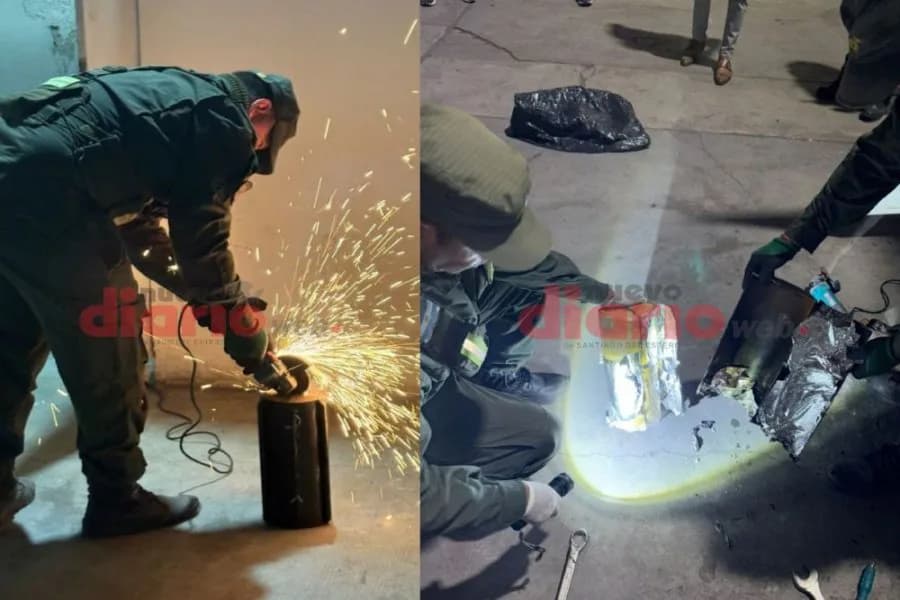 Golpe al narcotráfico en la Ruta 34: la cocaína secuestrada en un camión en Santiago está valuada en más de 273 millones de pesos