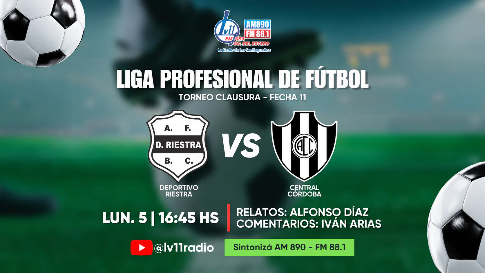 Central Córdoba va por el desahogo ante Riestra: viví la previa y el partido por LV11
