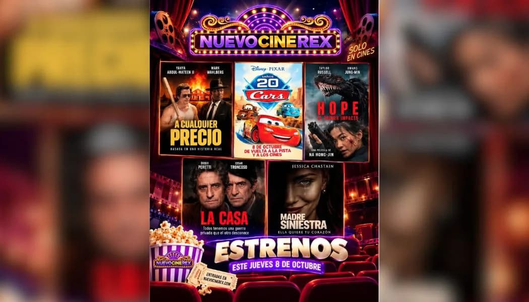 El cine renueva su cartelera en Santiago: estrenos, reestrenos y promociones para esta semana