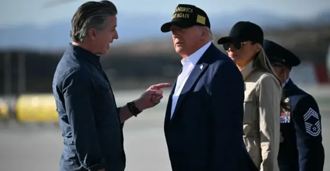 Fuerte polémica en EE. UU. tras los comentarios de Trump sobre Irán y las ciudades de California
