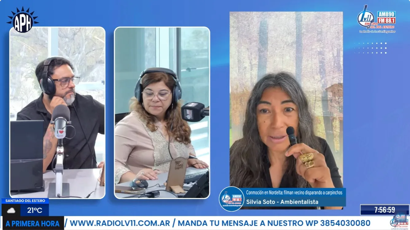 Tras el video del vecino disparando a carpinchos, una ambientalista lanzó una fuerte advertencia