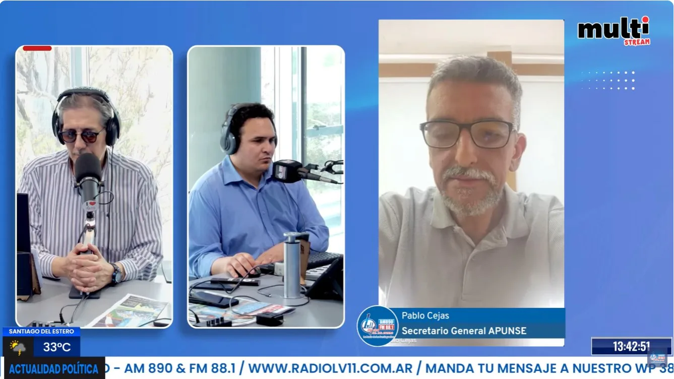 Pablo Cejas anticipó una quinta Marcha Federal Universitaria y convocó a los santiagueños